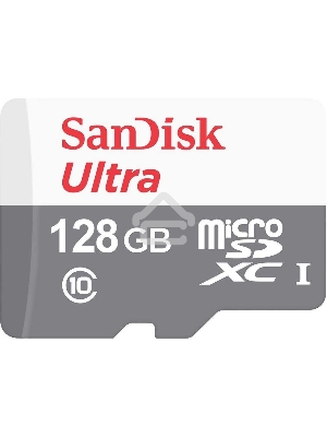 Флеш карта microSD 128GB SanDisk microSDXC Class 10 Ultra UHS-I 100MB/s