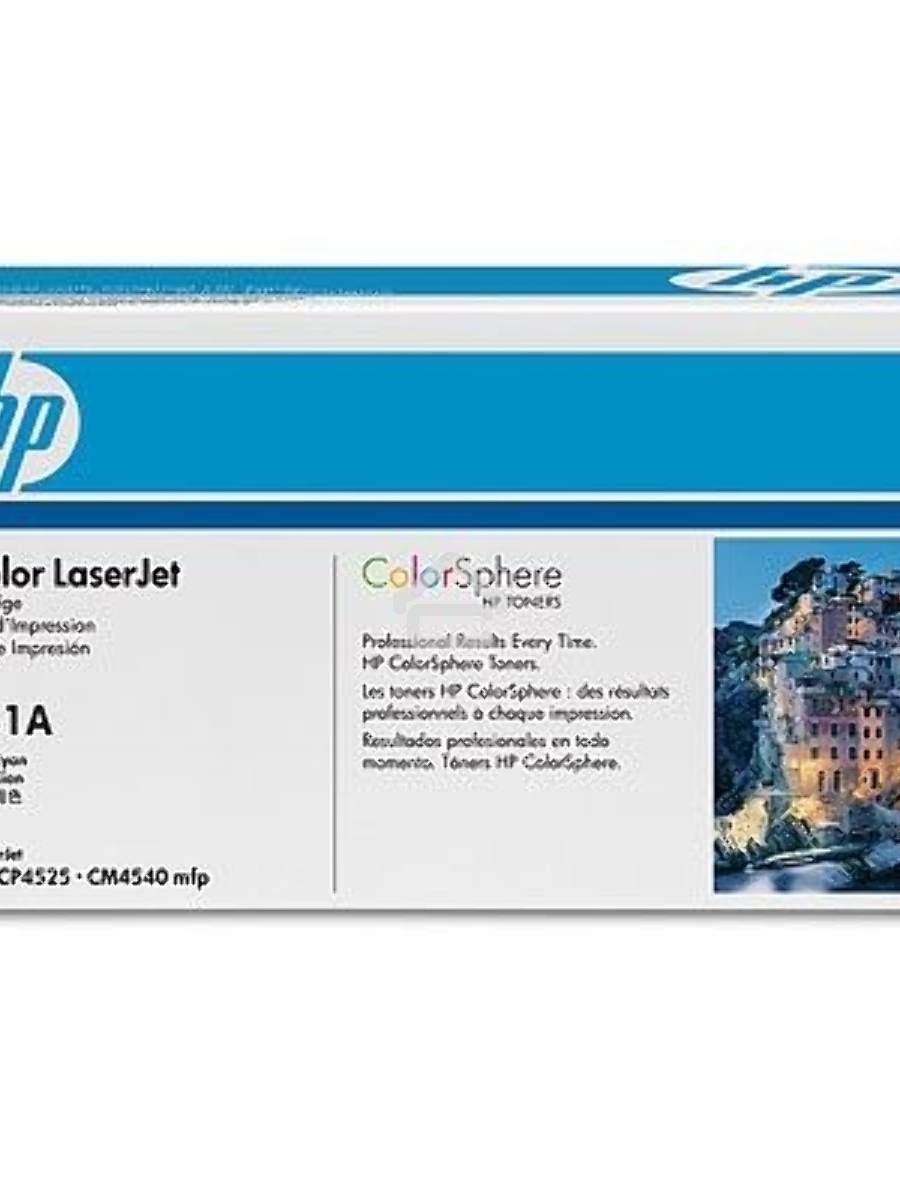 Картридж лазерный HP CE261A голубой для CLJ CP4025/CP4525 11000стр.