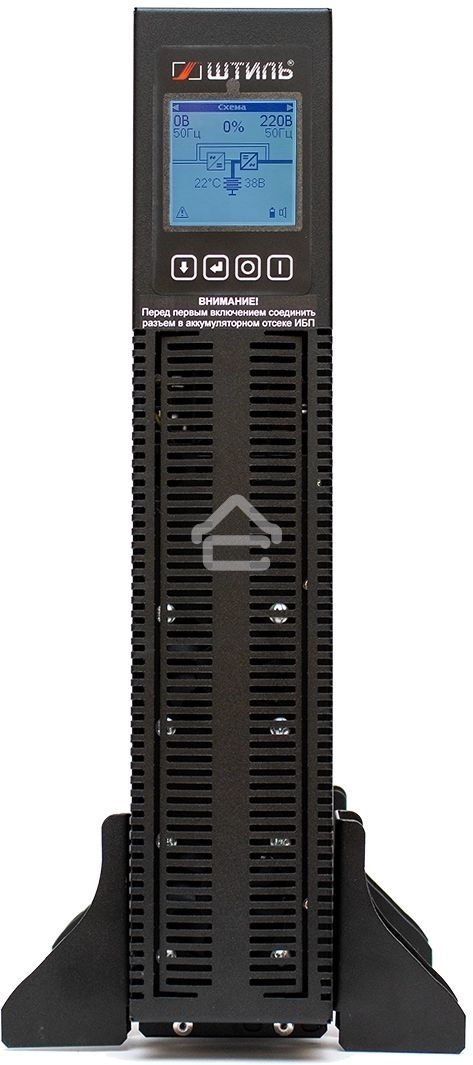 Источник бесперебойного питания ШТИЛЬ 3000 ВА; on-line; батарея: 72В, int, ext (no incl; 2U; rack/tower