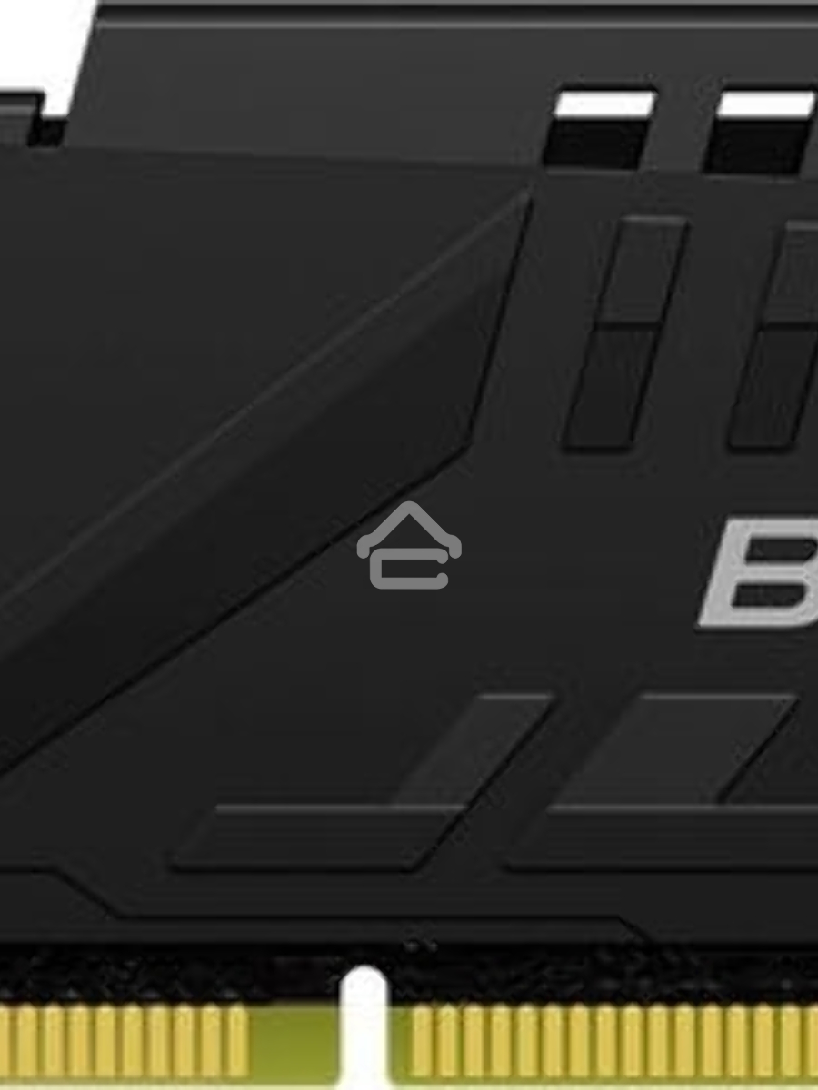 Оперативная память Kingston Fury Beast, DDR5, 16GB (1x16GB), 5600MHz, CL40, DIMM, с радиаторами, черный