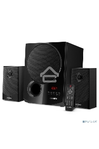 Акустическая система 2.1 SVEN MS-2080 / 70 Watt / ~220V 50Hz / FM-тюнер, USB/ SD, дисплей / BLUETOOTH / ПДУ / Black