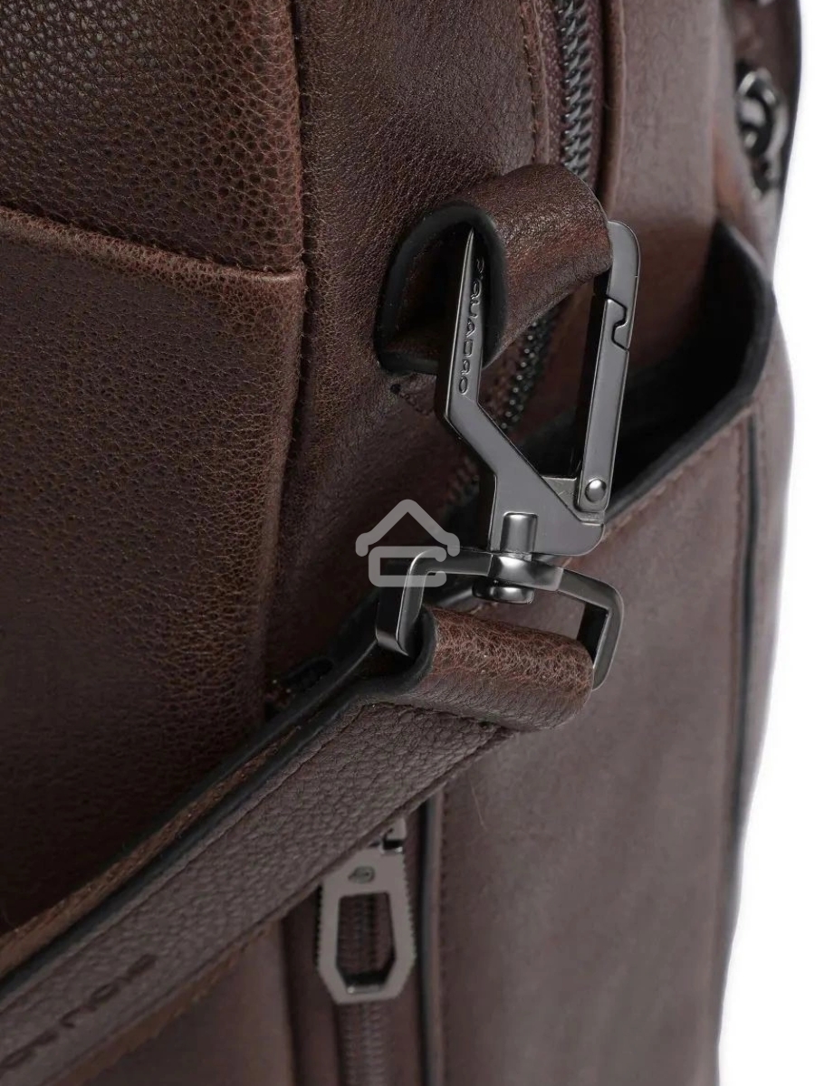 Деловая сумка с отделением для ноутбука Piquadro Hedley CA6026W130/TM, натур.кожа, темно-коричневый