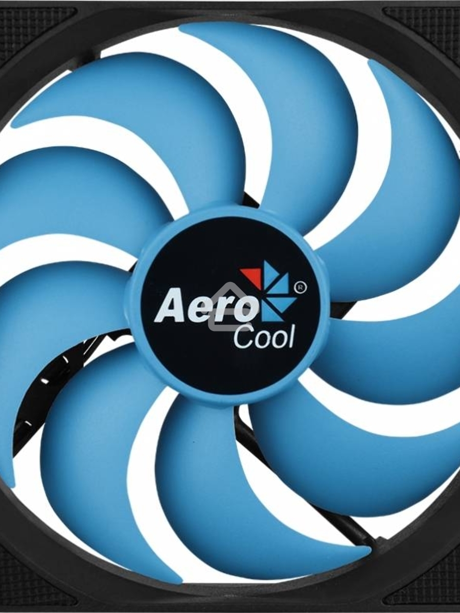 Вентилятор для корпуса AeroCool / Formula Motion 12 Plus черный, 120 мм, 1200 об/мин, 22.1 дБ, 3 pin