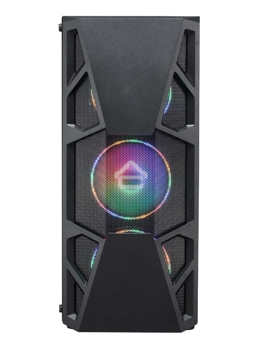 Компьютерный корпус Aerocool / Formula CL-3303B RGB черный без БП ATX 6x120mm 2xUSB2.0 1xUSB3.0 audio bott PSU