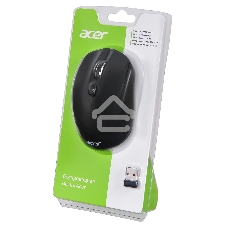 Мышь беспроводная Acer OMR040 черный, 1600 dpi, радиоканал, USB, кнопки - 6
