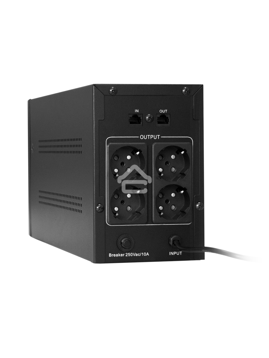 Источник бесперебойного питания ExeGate SpecialPro Smart LLB-2200.LCD.AVR.EURO.RJ <2200VA/1300W, LCD, AVR, 4 евророзетки, RJ45/11, Black>