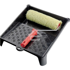 Набор Matrix: валик полиакрил для фасадных работ, 180мм, ворс 18мм, D36мм, кювета 260x320мм