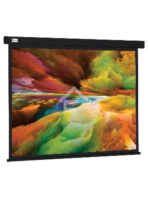 Экран Cactus 206x274см Wallscreen CS-PSW-206X274-BK 4:3 настенно-потолочный рулонный черный