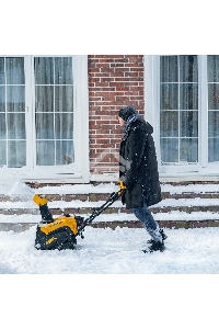 Бензиновая снегоуборочная машина SB 460 E, 99cc, эл.старт, шнек SnowCrusher  Denzel