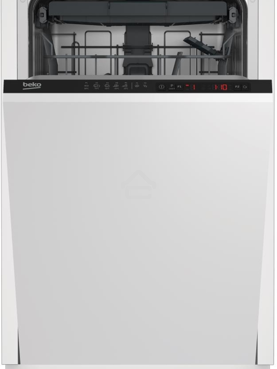 Встраиваемая посудомоечная машина Beko BDIS1W861, белый, 44.8 см, 9 компл., 55 дБ, класс A