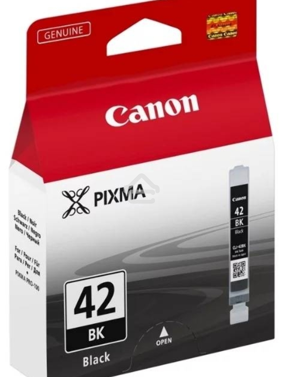 Картридж струйный CLI-42 BK (6384B001) для Canon PIXMA PRO-100, Чёрный, 900стр.