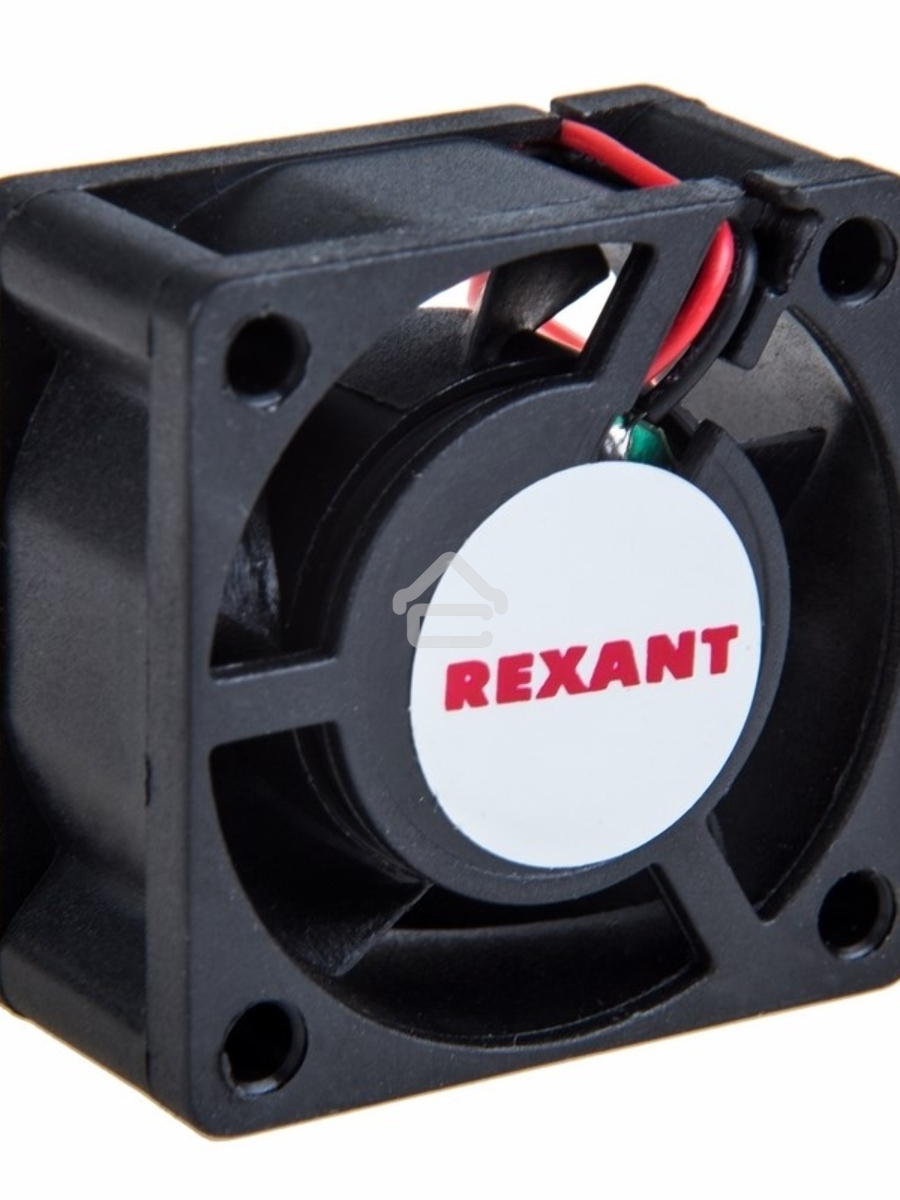 Вентилятор для корпуса Rexant RХ 4020MS 12VDC черный, 40 мм, 6900 об/мин, 28 дБ, 2 pin