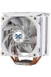 Кулер для процессора Zalman CNPS10X OPTIMA II RGB белый, 120 мм, алюминий/медь, 1500 об/мин, 27 дБ, 4 pin, 180 Вт, 158 мм
