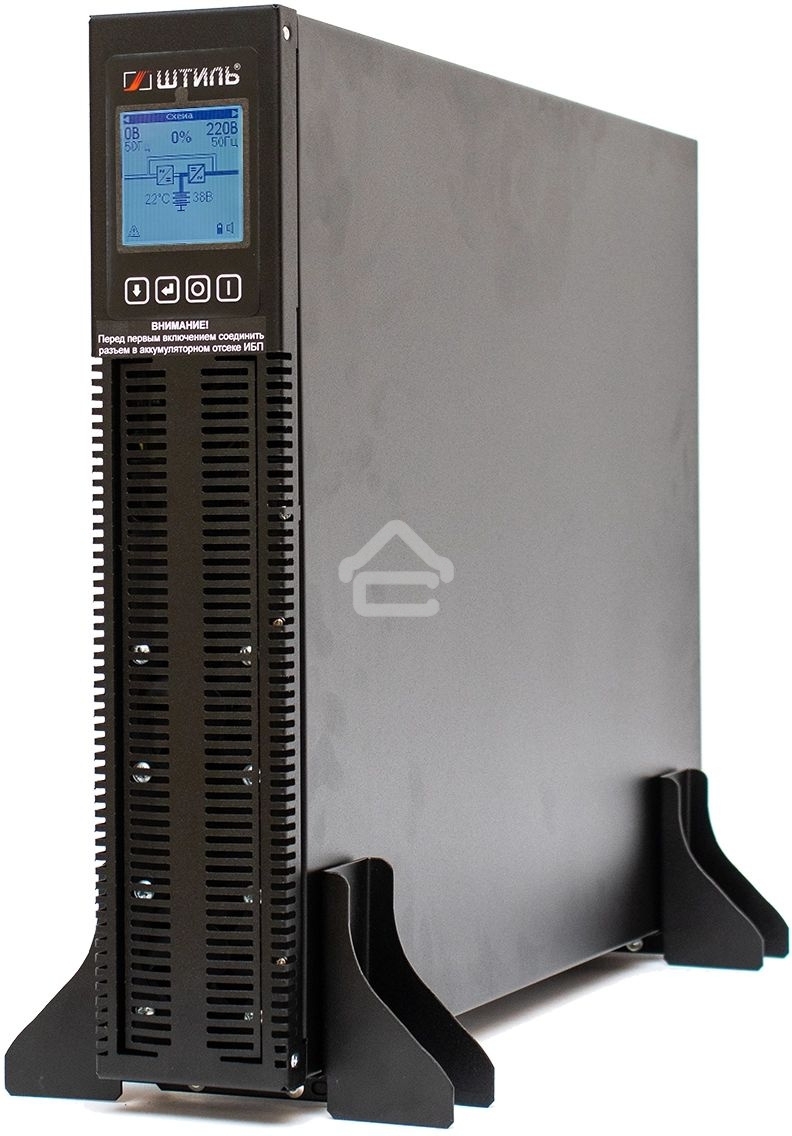 Источник бесперебойного питания ШТИЛЬ 3000 ВА; on-line; батарея: 72В, int, ext (no incl; 2U; rack/tower