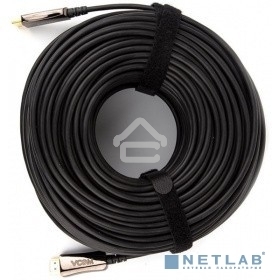 Активный оптический кабель HDMI 19M/M,ver. 2.0, 4K@60 Hz 80m VCOM