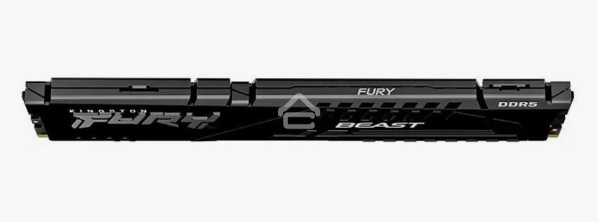 Оперативная память Kingston Fury Beast, DDR5, 16GB (1x16GB), 5600MHz, CL40, DIMM, с радиаторами, черный