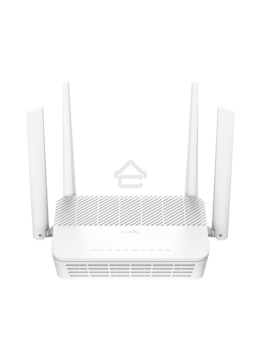 Роутер беспроводной Cudy WR3000H AX3000 100/1000/2500BASE-T