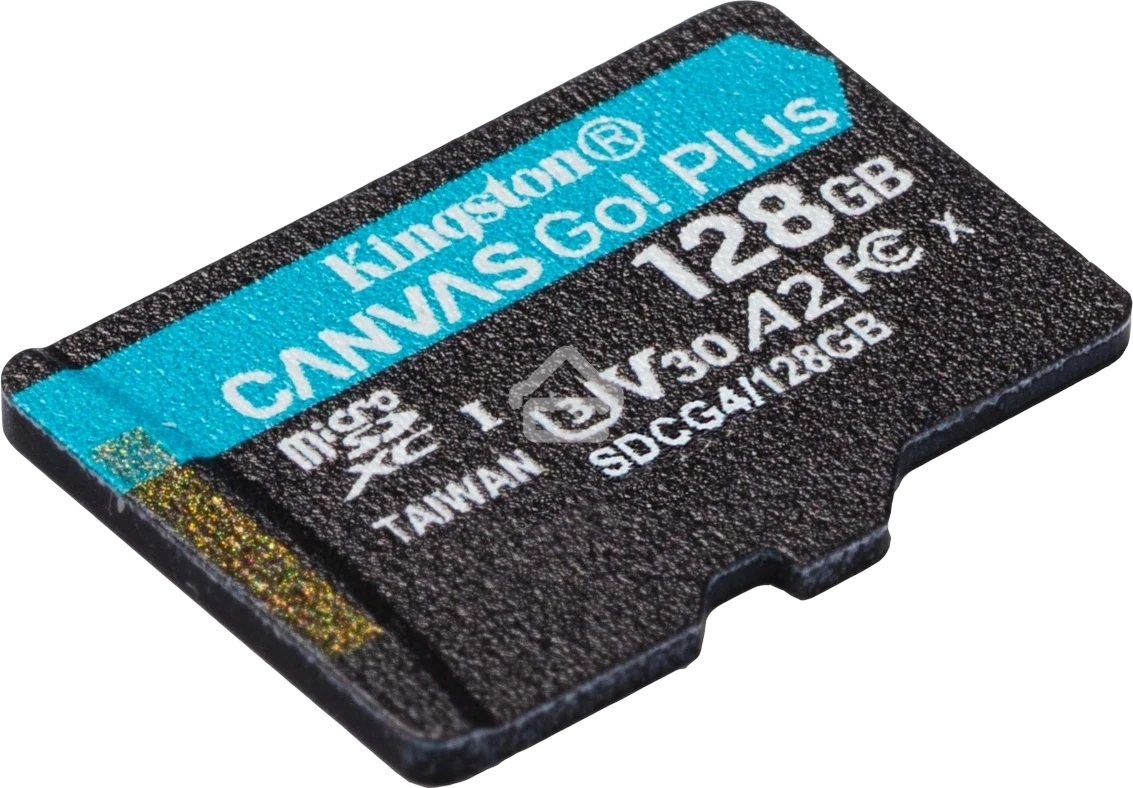 Флеш карта microSDXC 128Gb Kingston SDCG4/128GbSP Canvas Go! Plus w/o adapter