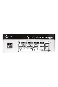Клавиатура Gembird KB-8351U-BL проводная, USB, черный