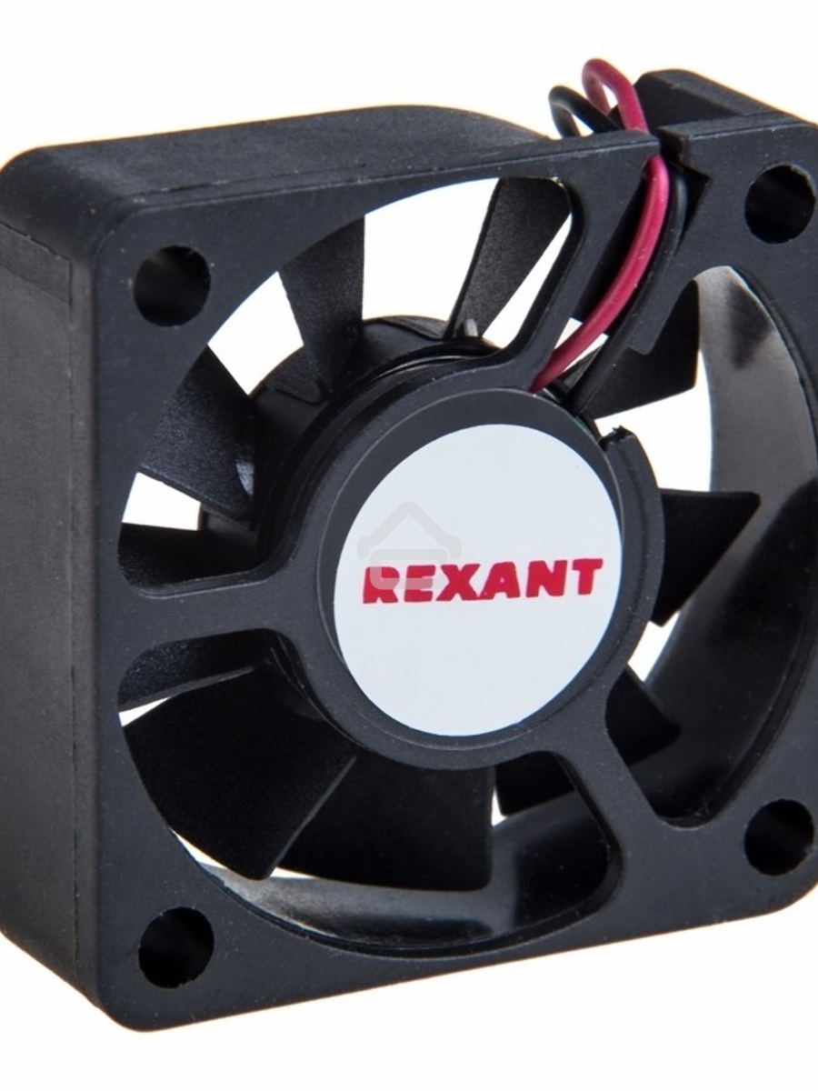 Вентилятор для корпуса Rexant RХ 4010MS 12VDC черный, 40 мм, 4800 об/мин, 20 дБ, 2 pin