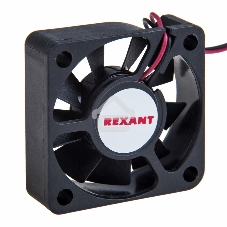 Вентилятор для корпуса Rexant RХ 4010MS 12VDC черный, 40 мм, 4800 об/мин, 20 дБ, 2 pin