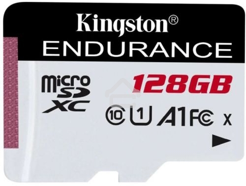 Флеш карта microSD 128GB Kingston microSDНC Class 10 A1 UHS-I Endurance 95R/45W Card Only