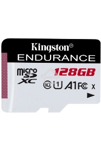 Флеш карта microSD 128GB Kingston microSDНC Class 10 A1 UHS-I Endurance 95R/45W  Card Only