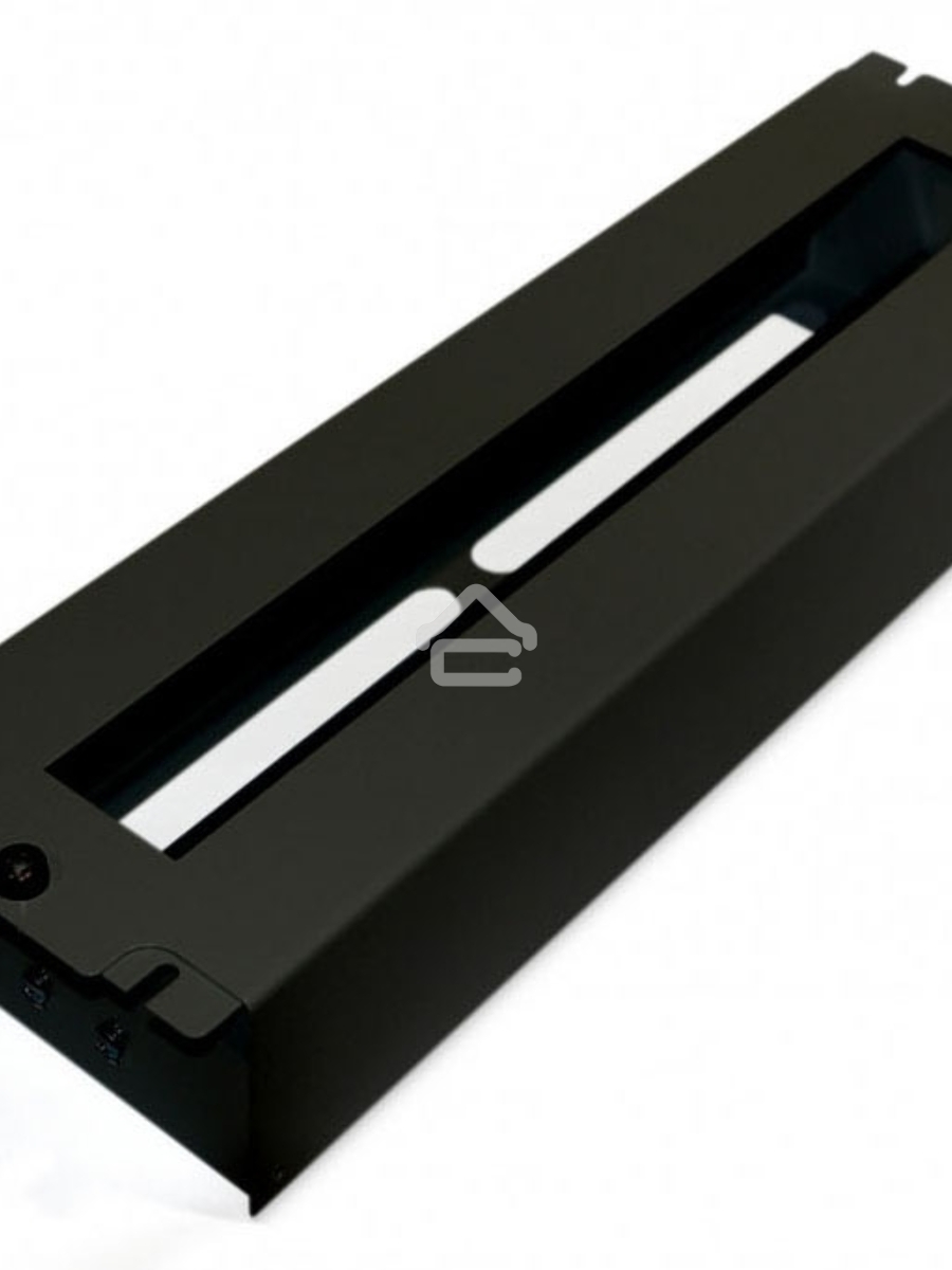 Рейка-DIN Hyperline BPB19-PS-3U-RAL9005 1U черный (упак.:1шт)
