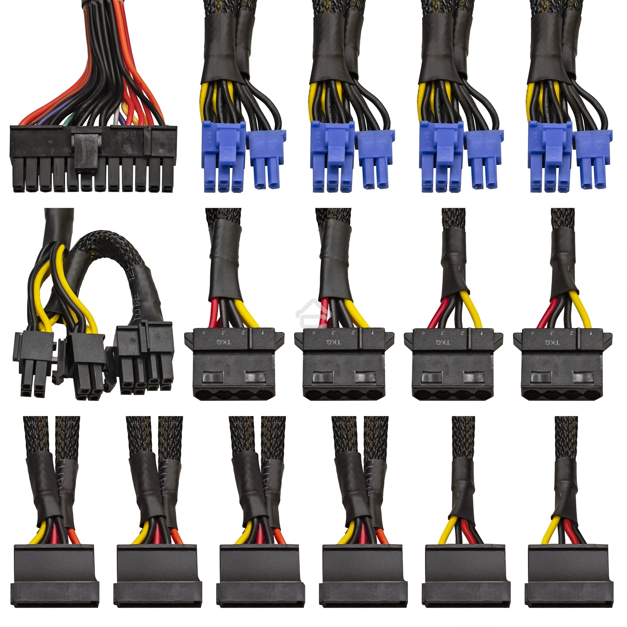 Блок питания серверный 800W ExeGate EX292212RUS ServerPRO-800RADS (ATX, for 3U+ cases, APFC, КПД 80% (80 PLUS), 14cm fan, 24pin, 2(4+4)pin, PCIe, 5xSATA, 4xIDE, FDD, Cable Management, black)