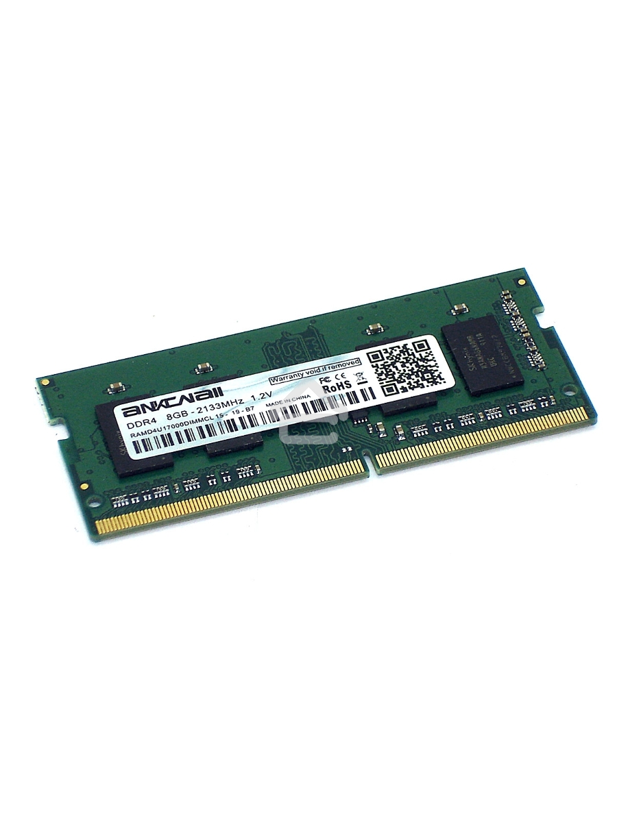 Оперативная память Ankowall, DDR4, 8GB (1x8GB), 2133 MHz, CL15, SO-DIMM