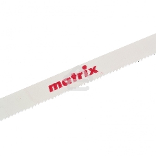 Полотна для электролобзика Matrix по металлу, 3 шт.T318AF, 110 x 1,2 мм, Bimetal