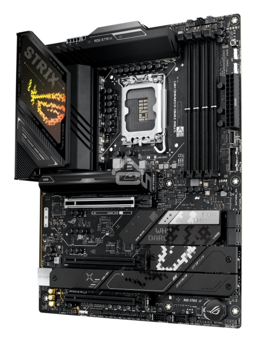 Материнская плата ASUS ROG STRIX Z890-H GAMING WIFI, LGA1851, Intel Z890, 4xDDR5, 4xSATA, 4xM.2, 1xPCIe 5.0 x16, 2xPCIe 4.0 x16, 1xDP, 1xHDMI, 1x5Gb LAN, Wi-Fi 7, 2xUSB 2.0, 4xUSB 3.2 Gen 1, 4xUSB 3.2 Gen 2, 2xUSB 3.2 Gen 2x2, 1xUSB-C, 1xS/PDIF, 2x3.5 мм,