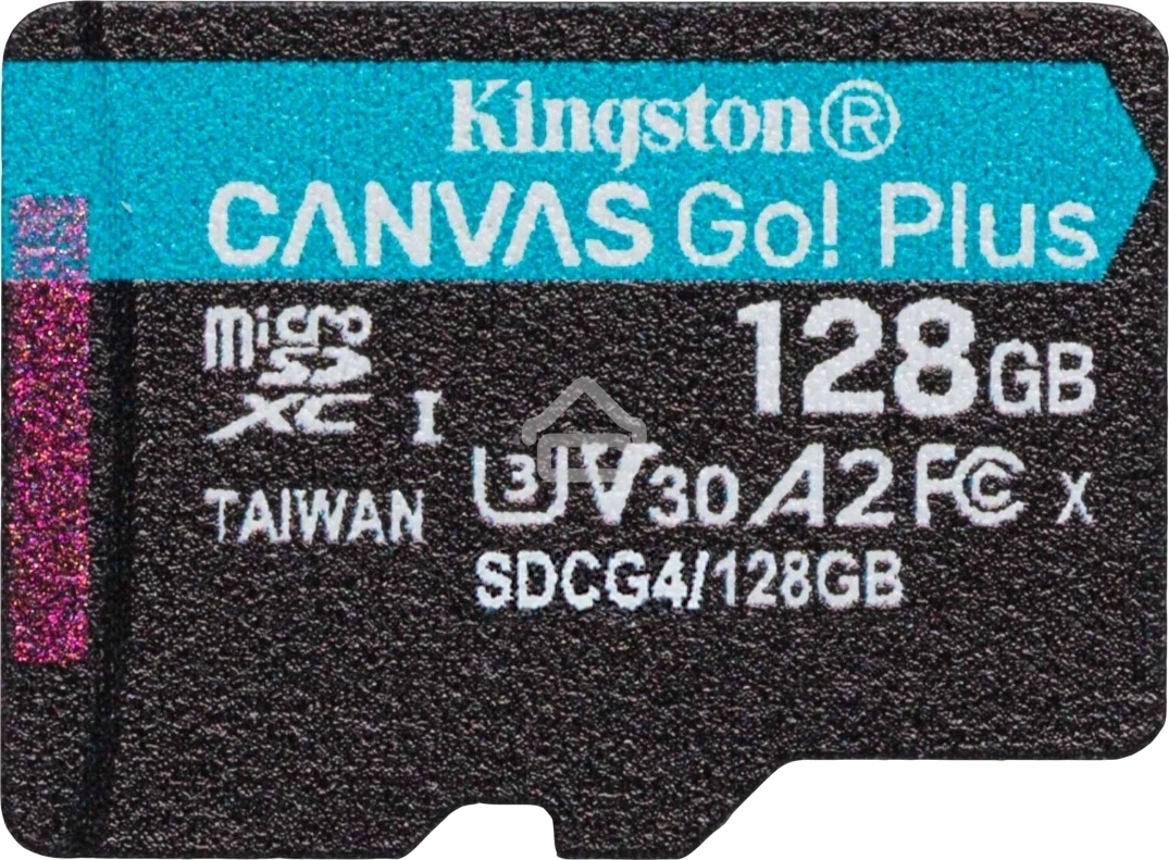 Флеш карта microSDXC 128Gb Kingston SDCG4/128GbSP Canvas Go! Plus w/o adapter