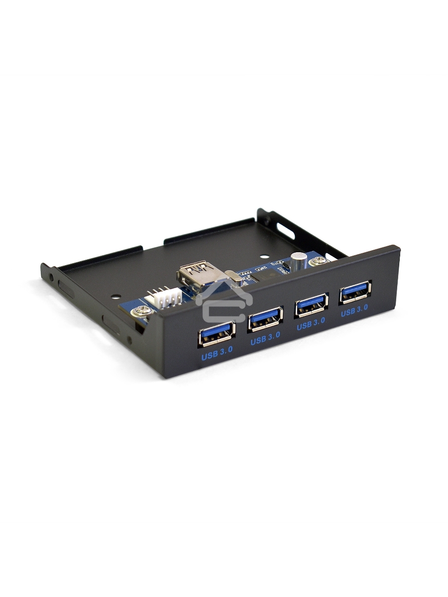 Планка USB на переднюю панель ExeGate U3H-625, 3,5