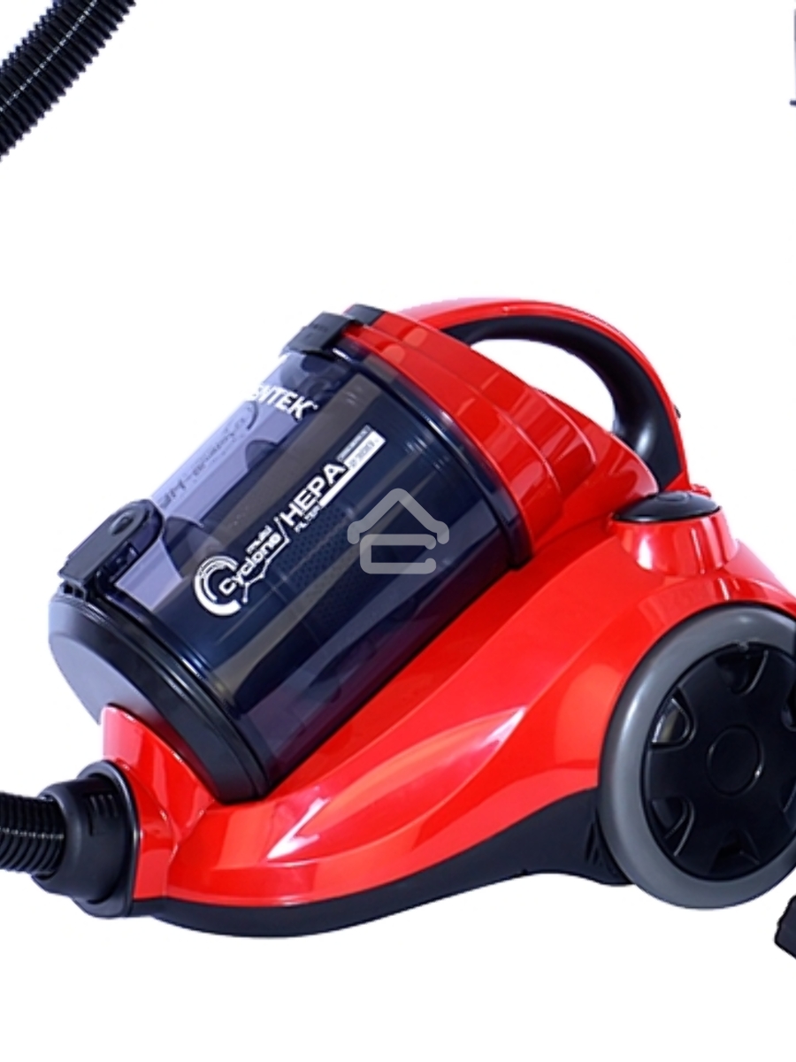 Пылесос Centek CT-2530 красный/черный, 400/2300 Вт, уборка сухая, пылесборник контейнер, 2 л
