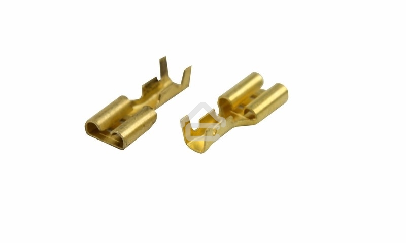 Клемма плоская Rexant гнездо-7.7мм 1-1.5кв.мм (DJ622-D6.3B)