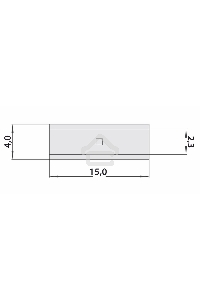 Соединительная гильза L-15 мм 1.5-2.5 мм² (ГМЛ (DIN) 2,5) REXANT