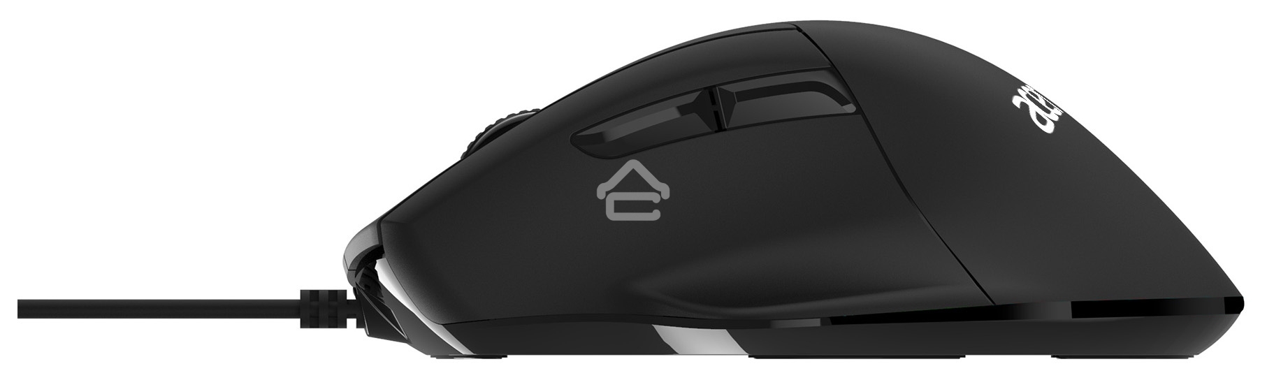 Мышь проводная Acer OMW130 черный, 3600 dpi, USB, кнопки - 6