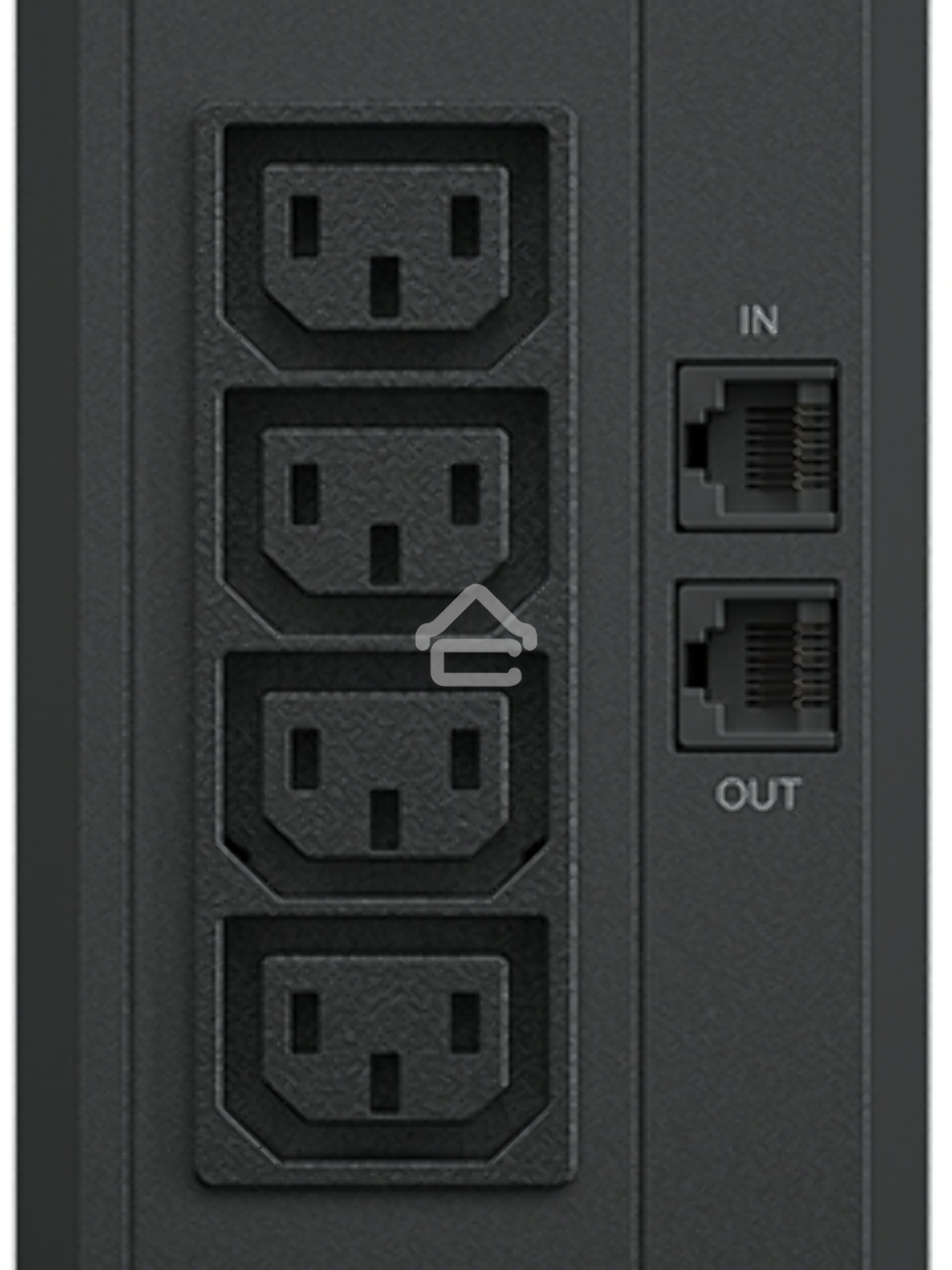 Источник бесперебойного питания CyberPower Line-Interactive UT850EIG, 850VA/425W, USB/RJ11/45, (4 IEC С13)