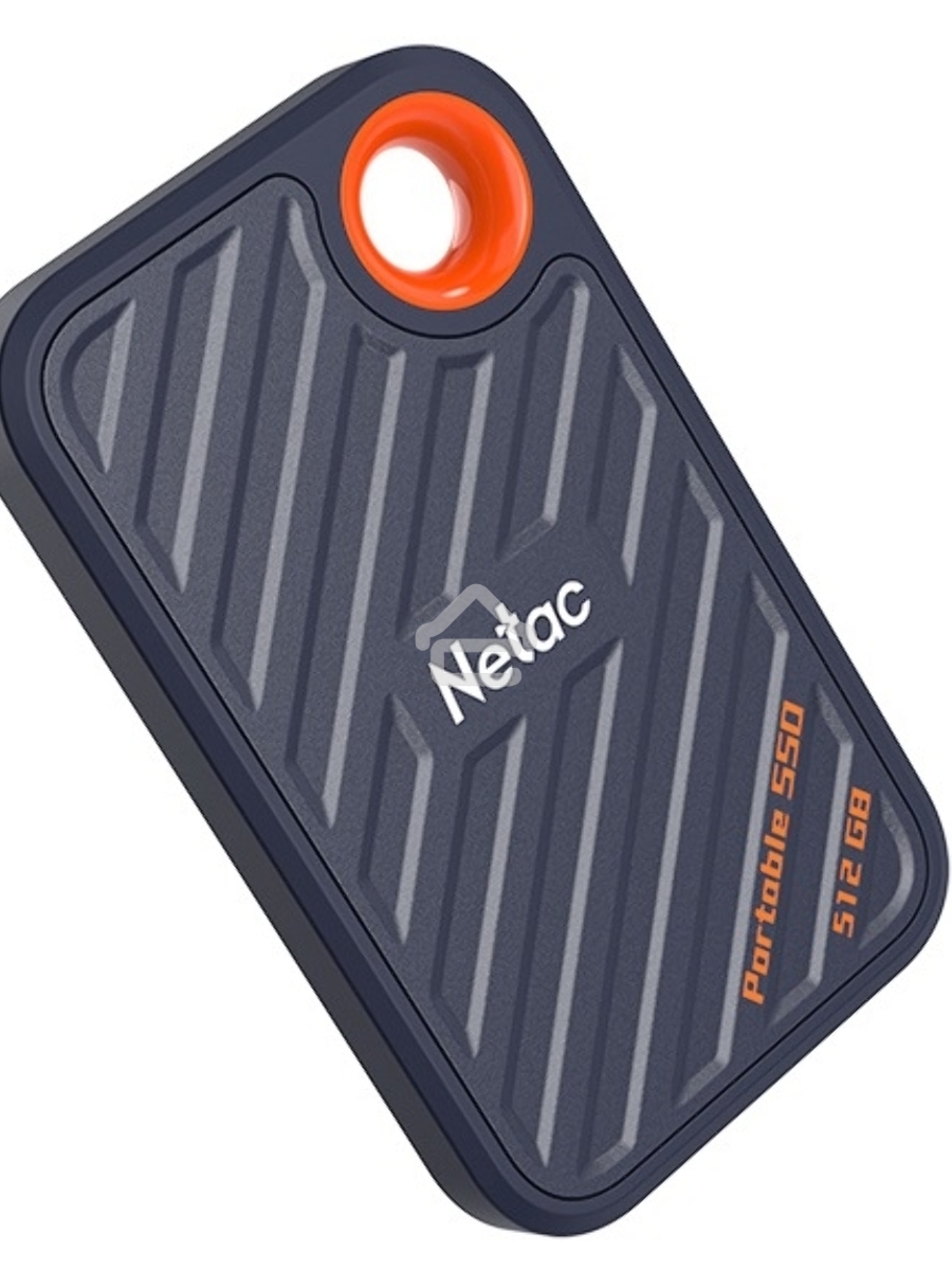 Внешний накопитель SSD Netac ZX20 512GB USB 3.2 Gen 2 Type-C NT01ZX20-512G-32BL