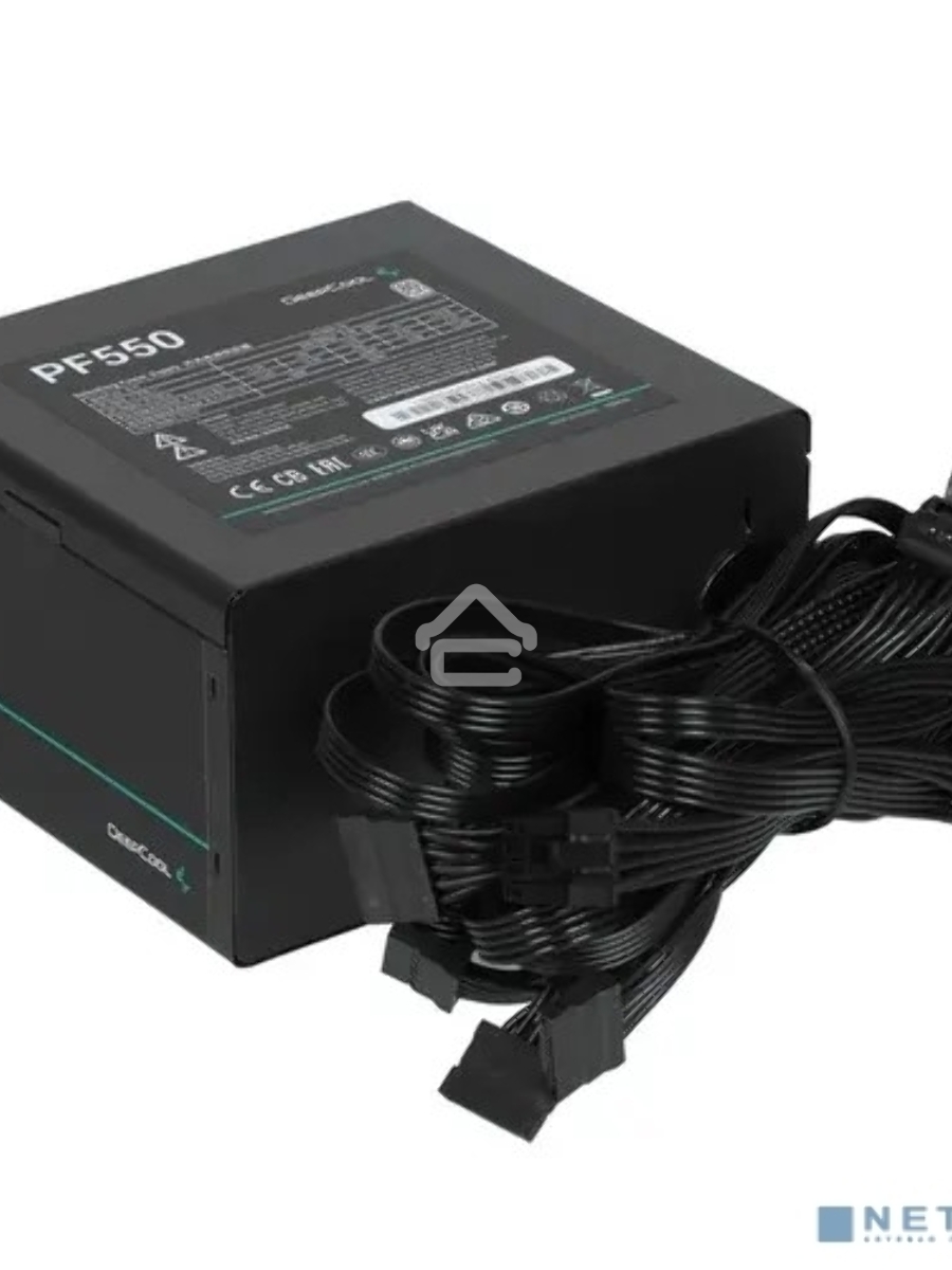 Блок питания Deepcool / GamerStorm PF550, 550Вт, 80 PLUS, 120мм, черный