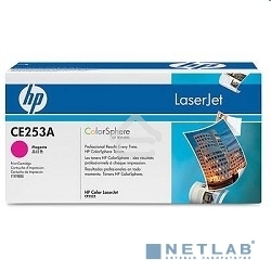 Картридж лазерный HP CE253A пурпурный CLJ CM3530/CP3525 (7000стр.)