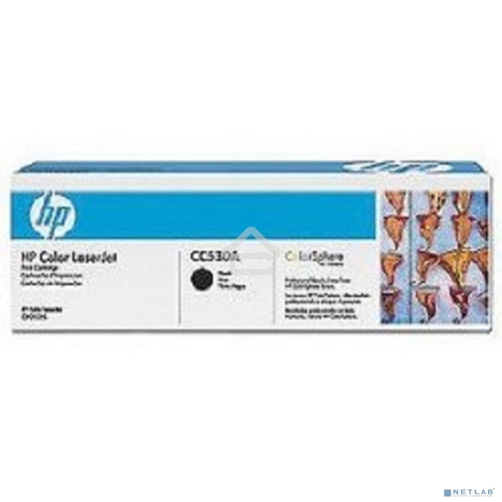 Картридж лазерный HP CC530A черный для LJ CP2025/CM2320 3500 стр.