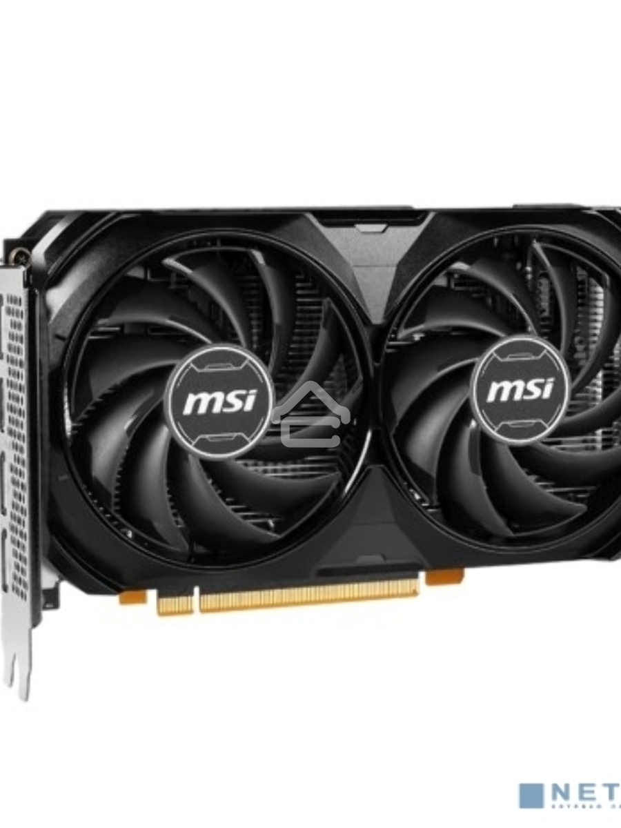 Видеокарта MSI RTX4060 VENTUS 2X BLACK 8G OC  GDDR6 128-bit DPx3 HDMI ATX 2FAN