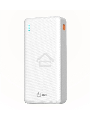 Мобильный аккумулятор Cactus CS-PBFSEA-20000 20000mAh 4.5A USB-A/2xUSB-C белый