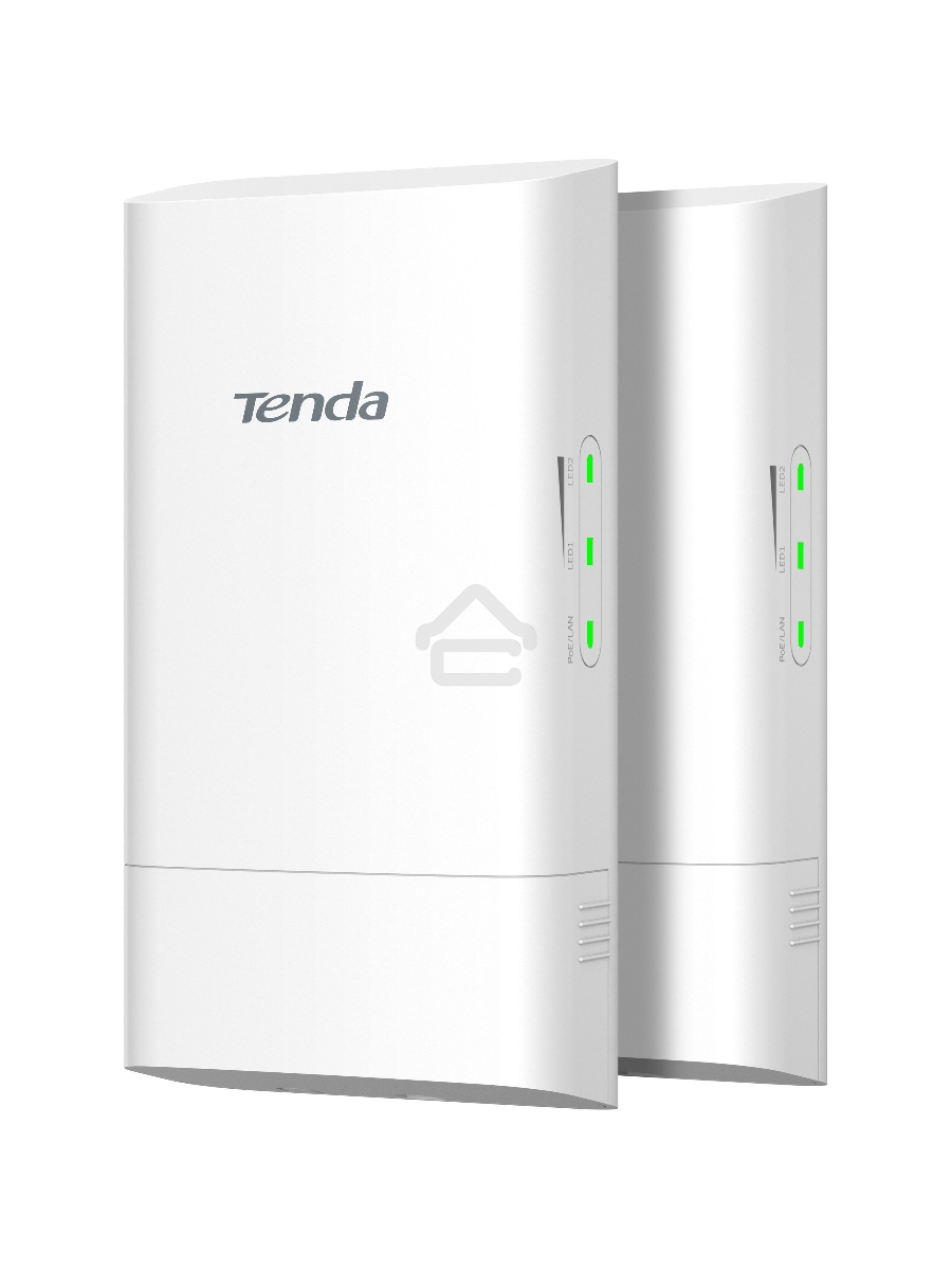 Tenda O1-5G Наружная точка доступа, 5 ГГц, до 867 Мбит/с, внутренняя антенна 1x9dBi, IP65, PoE, LAN 1x100 Мбит/с