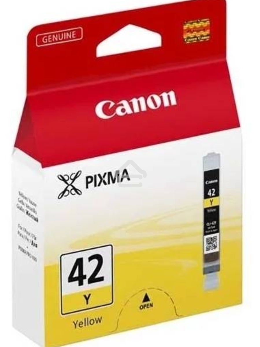 Картридж струйный CLI-42Y (6387B001) для Canon PIXMA PRO-100, желтый, 284 стр.