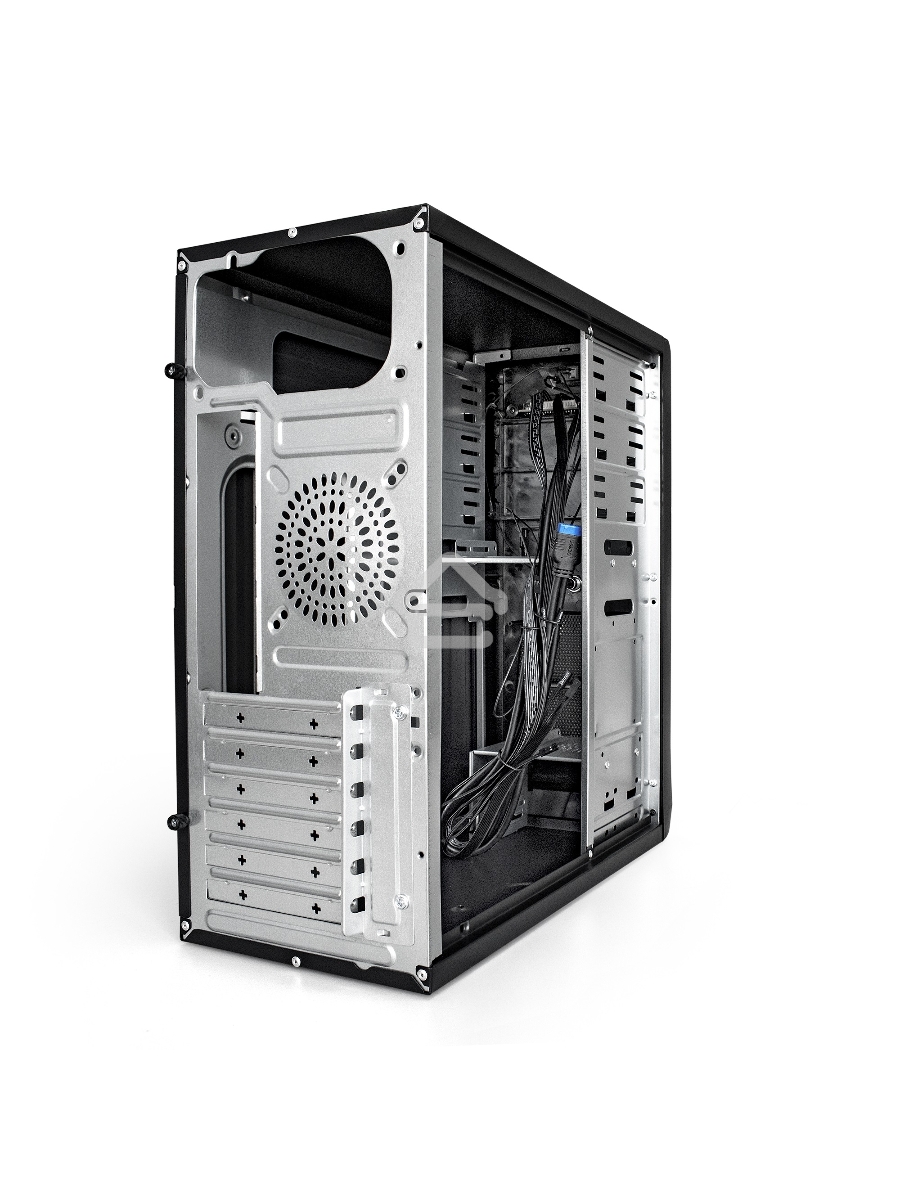 Компьютерный корпус Miditower ExeGate EX283216RUS CP-603UB-CP400 (ATX, БП CP400 с вент. 8см, 2*USB+2*USB3.0, аудио, блокировка, черный)