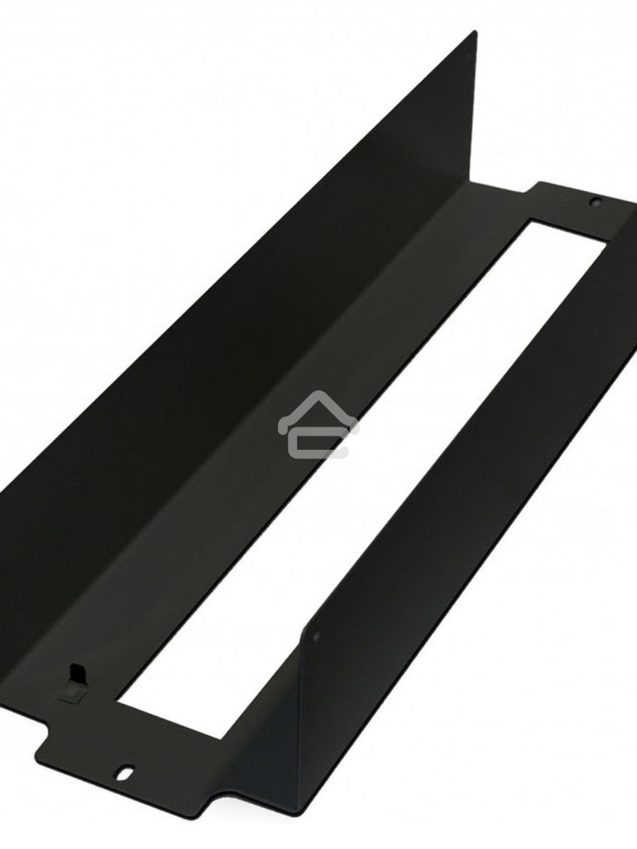 Рейка-DIN Hyperline BPB19-PS-3U-RAL9005 1U черный (упак.:1шт)