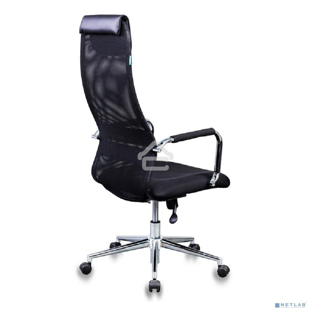 Кресло руководителя Бюрократ KB-9N/BLACK черный TW-01 TW-11 сетка крестовина хром